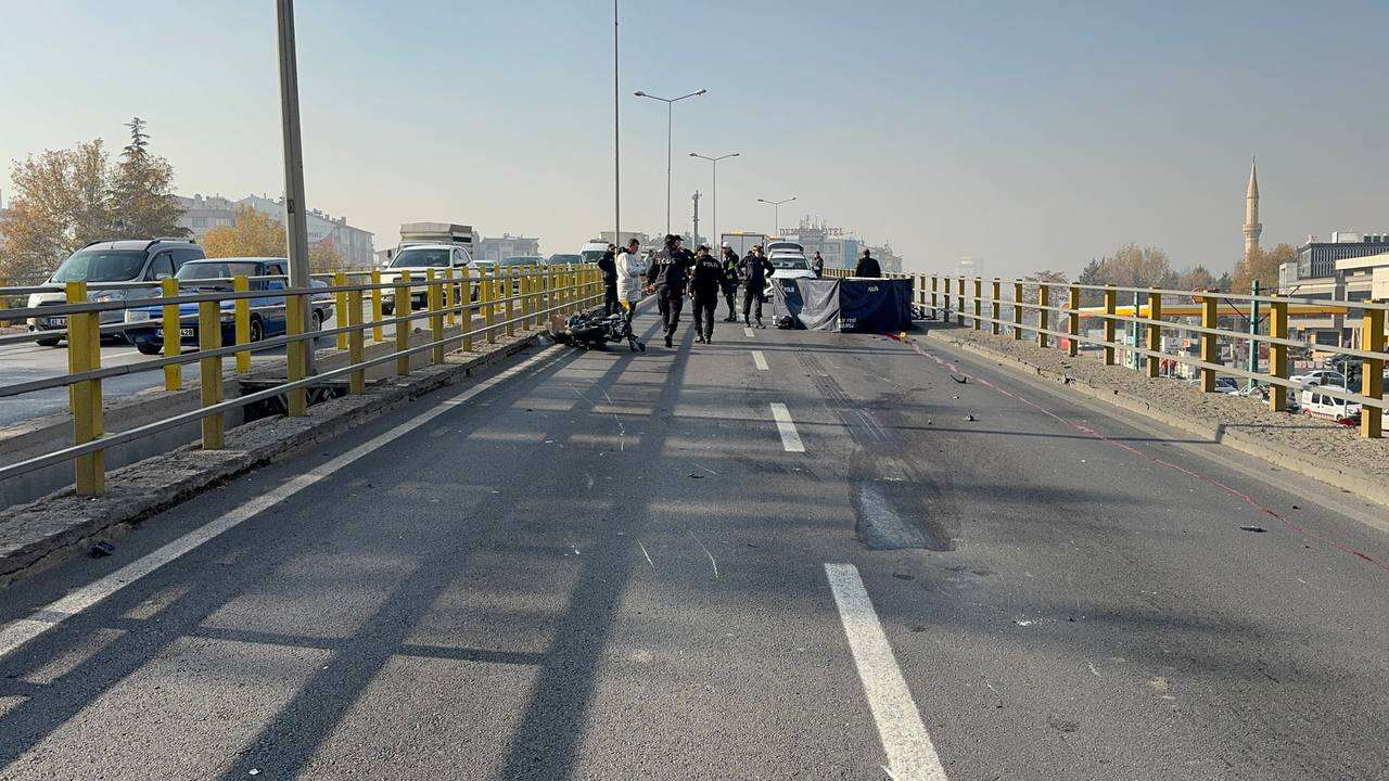 Konya’daki motosiklet kazası bir ailenin yüreğine ateş düşürdü 14